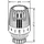HEIMEIER Thermostat-Kopf 6510-00,500 0-50 °C