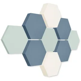 platino24 Akustikpaneel Edition LOFT bunt 9 St. Ø 30 cm