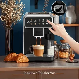 chefrobot Kaffeevollautomat, 4 Sorten, Touchscreen, 1,5 l, selbstreinigend