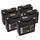 Q-Batteries Akkusatz 5x 12V 23Ah kompatibel zu 6 DZM 20 60V 20Ah