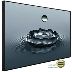 papermoon Infrarotheizung »EcoHeat - Wassertropfen«, Matt-Effekt - bunt