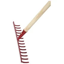 Elmar Jung Gartenrechen 14 Zinken mit Stiel