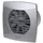 Cata Allcata Cata/UC-10 Timer Hygro/Turbine Room/Bad/WC/Ventilator/Einstellbare Geschwindigkeit/Badlüfter 6 Stufen/26dB/110m3/h/Kugellager (grau/silber)