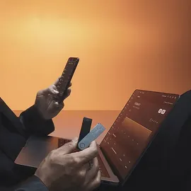 Ledger Nano X Krypto-Hardware-Geldbörse Onyxschwarz