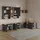 livinity® Wohnwand, Piave Anthrazit, 5 Teile