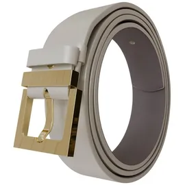 KMISSO Damengürtel Leder Creme 100