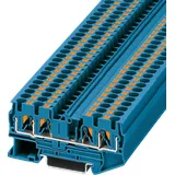 Phoenix Contact Durchgangsreihenklemme 0,2-6qmm,blau PT 4-QUATTRO BU