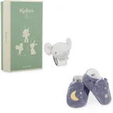 Kaloo Set Armband und Schühchen Elefant Mehrfarbig