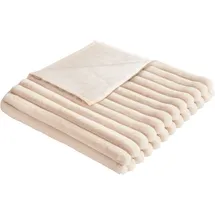 Westfalia Schlafkomfort Vita Bettüberwurf 80 x 150 cm Beige
