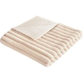 Westfalia Schlafkomfort Vita Bettüberwurf 80 x 150 cm Beige