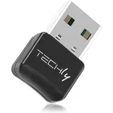TECHLY IDATA USB-BLT5, USB-Receiver, 29 g, Schwarz