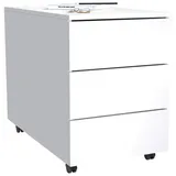 VCM Dalosa Rollcontainer 70 x 39 x 55 cm weiß