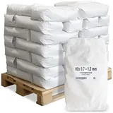 Quarzsand Sand Spielsand Sandkastensand Filtersand Poolsand Rasensand Vogelsand Aquariensand Terrariensand Teichsand Streusand 0,7-1,2mm 25kg x 40 Sack 1.000kg / 1 Palette Wolff & Müller
