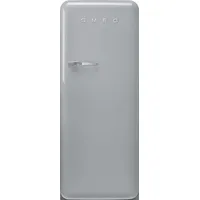 Smeg FAB28RSV6 Stand-Kühlschrank 50's Style Polarsilber Rechtsanschlag, freistehend -