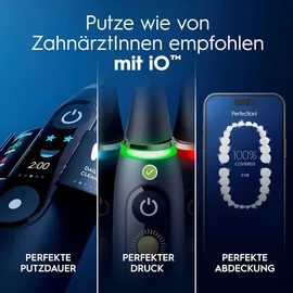 Oral-B iO Series 10 Plus Edition cosmic black + Reiseetui + Aufsteckbürsten 3 St.