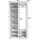 P & B Dino Garderobe 90x190x33 cm weiß