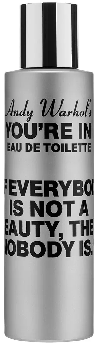 Comme des Garçons Andy Warhol You're In Eau de Toilette If everybody is not a beauty, then nobody is, 100 ml