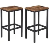 VASAGLE Barhocker LBC65X 65 cm Braun