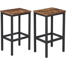VASAGLE Barhocker LBC65X 65 cm Braun