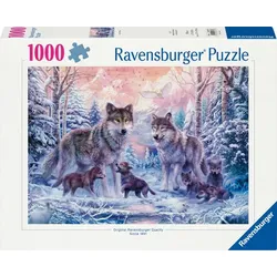 Ravensburger  12000647 Puzzle Arktische Wölfe 1000 Teile 12000647