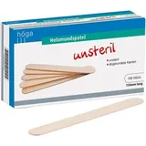 HÖGA Holzspatel Holzmundspatel, 150 x 18mm, unsteril, 100 Stück