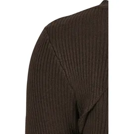 URBAN CLASSICS Cut Kleid Brown M