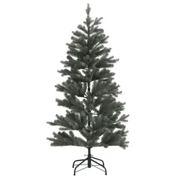 Künstlicher Weihnachtsbaum "Weihnachtsdeko, Grey/Green, künstlicher Christbaum, Tannenbaum", grün, H:180cm Ø:96cm, Kunststoff, MYFLAIR MÖBEL & ACCESSOIRES, Weihnachtsbäume, mit Metallständer und biegsamen Zweigen