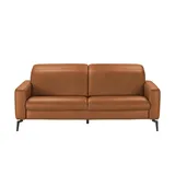 Hukla Einzelcouch Leder 1-Sitzer Braun