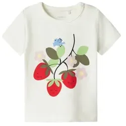 name it T-Shirt Nbffaberry Cloud Dancer, 56