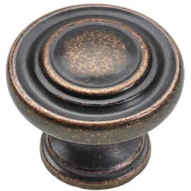 Hettich Möbelknopf Zinkdruckguss Kupfer Ø 25,0 mm