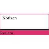 Reclam Philipp Jun. Notizbuch Reclam A6 pink/blanko