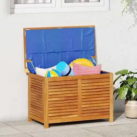 vidaXL Gartenbox 90 x 50 x 56 cm Massivholz braun
