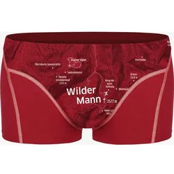 Ein schöner Fleck Erde Boxershorts Jägerhorn Blaugrau blau L