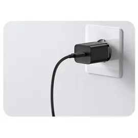 Baseus Super Si 1C Schnellladegerät USB Typ C 25W Pd Qc schwarz
