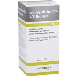 Isopropylalkohol 70% Hedinger