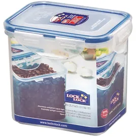 Lock & Lock Vorratsdose rechteckig transparent 13,5 x 10,2 x 11,8 cm 0,85 l 3-teiliges Set
