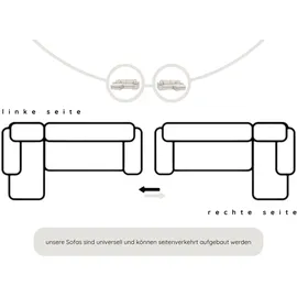 Home Affaire Ecksofa HOME AFFAIRE "Soft&Cosy XL L-Form, B: 246 cm - OTTO. Verlässliche Qualität.", beige (cream), B:246cm T:187cm, 100% Polyester, Sofas, Ecksofa, Mega-Sofa, Cord oder Chenille-Struktur, mit Federkern & 4 Zierkissen, Topseller