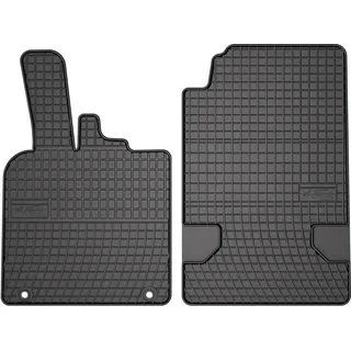 FROGUM EL Toro Gummimatten Ganzjähriges-Set von Autofussmatte Auto Fußmatten für Smart Fortwo II 2007-2014 | Beständiges Gummi Material | 1,5cm Schutzkante
