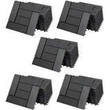 CASARIA WPC Fliesen 55er-Set Mosaik anthrazit - 30x30cm