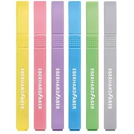 Eberhard Faber Slim pastell Textmarker 6 St. Mehrfarbig