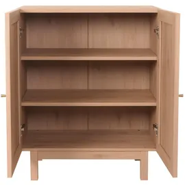Mendler Highboard 98 x 79 x 42 cm Natur / Beige