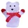 DEUBA Acryl Figur Eisbär 18,5 cm Kaltweiß