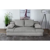 Collection AB Schlafsofa Polyester 2-Sitzer Grau