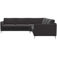 FLEXLUX Ecksofa »Fiore«, grau