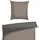 SCHIESSER Doubleface Renforcé silber/grau 135 x 200 cm + 80 x 80 cm