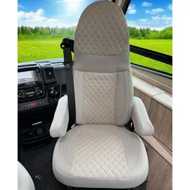 BREMER SITZBEZÜGE Wohnmobil SITZBEZÜGE für Aguti GIS-Liner und Milan-Sitze GT405 Beige