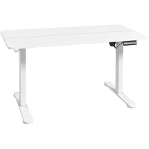 Vinsetto Schreibtisch 140 x 70 cm mit 4 Memory-Voreinstellungen Weiß