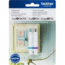Brother 2 CAPEN2 löschbare Farbstifte Set für Schneideplotter