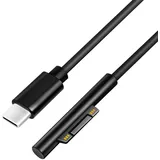 Logilink PA0342 - Sync- & Ladekabel, USB-C zu Surface Stecker, 1,8 m