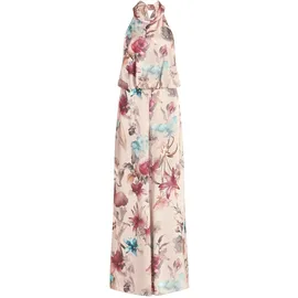 Vera Mont Damen mit Blumenprint 40, Beige/Dark Red - 40W